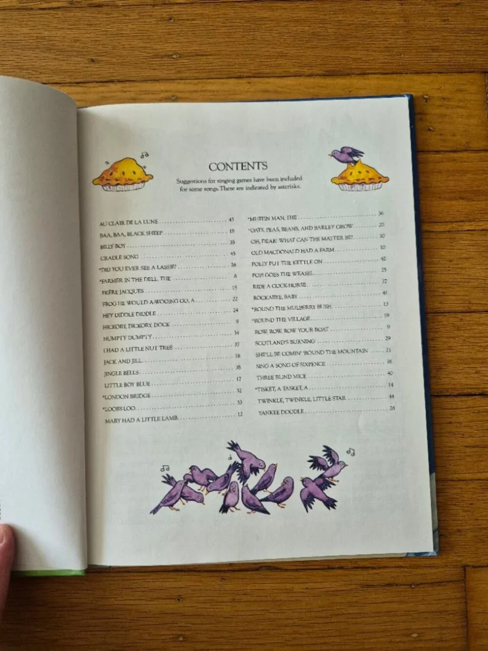 The Golden Nursery Song Book